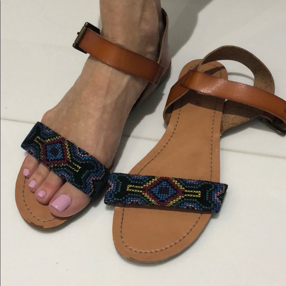 Rainbow sandals